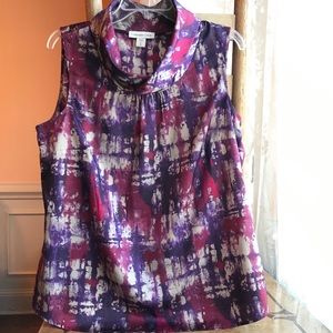 NFS - Cute Coldwater Creek Shell💜Purple/Berry/Silver XL